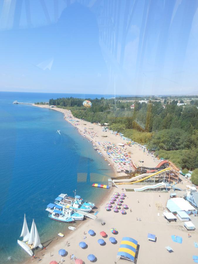 Evropa Hotel Bosteri Bagian luar foto